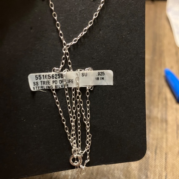 🍀925 STERLING SILVER TREE OF LIFE NECKLACE WITH 18" CHAIN☘️ - Picture 5 of 8